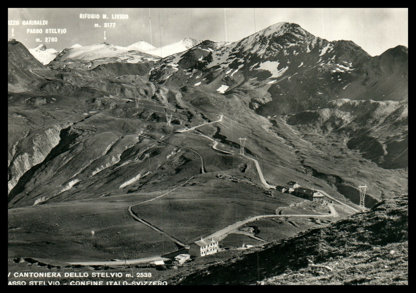 AK, IV Cantoniera delo Stelvio Passo Stelvio, Confine Italio-Svizzero, 5026-1079