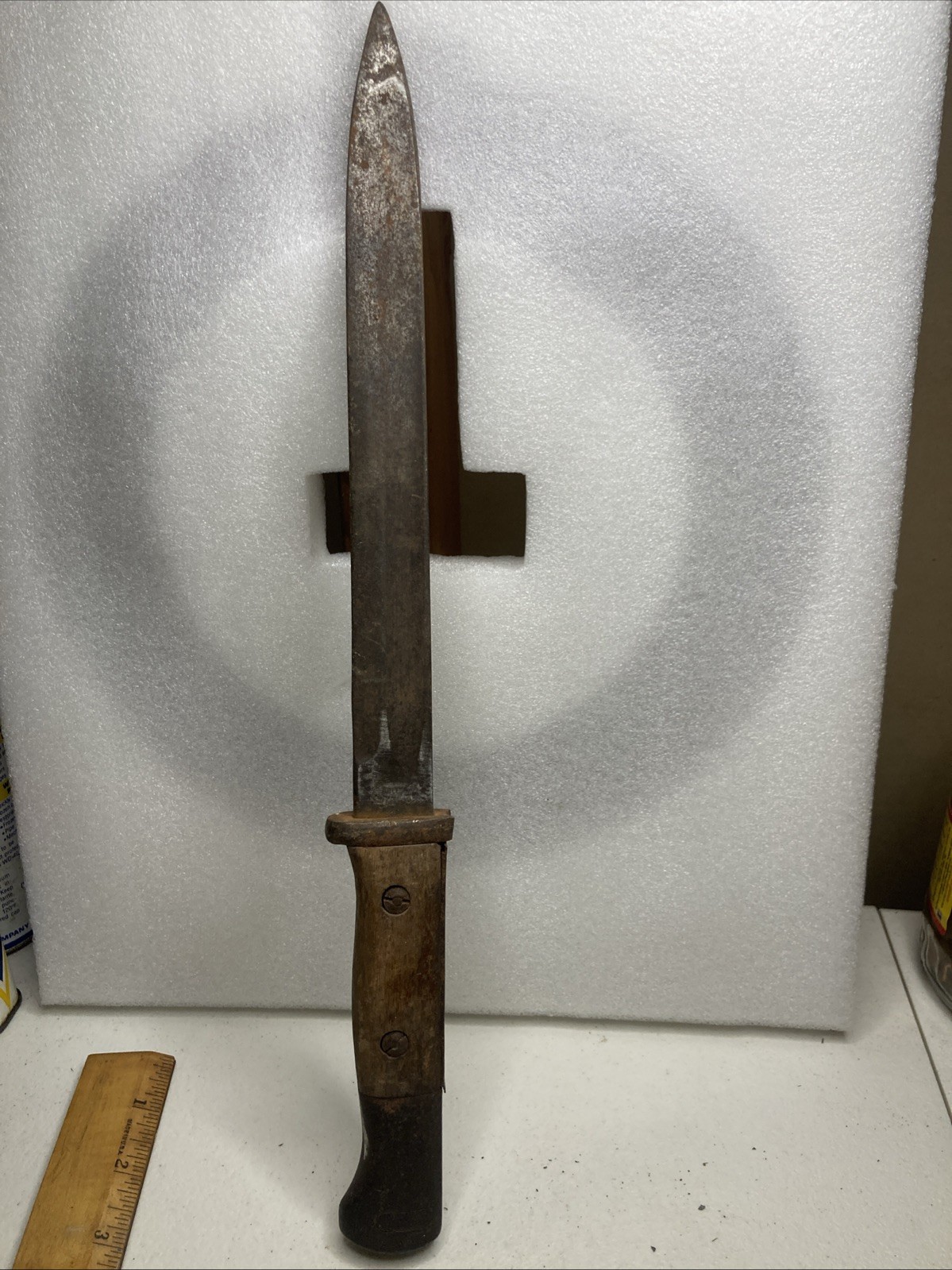 WWI German Prussian S84 K98 Bayonet - F. Koeller - Ohliss Solingen.