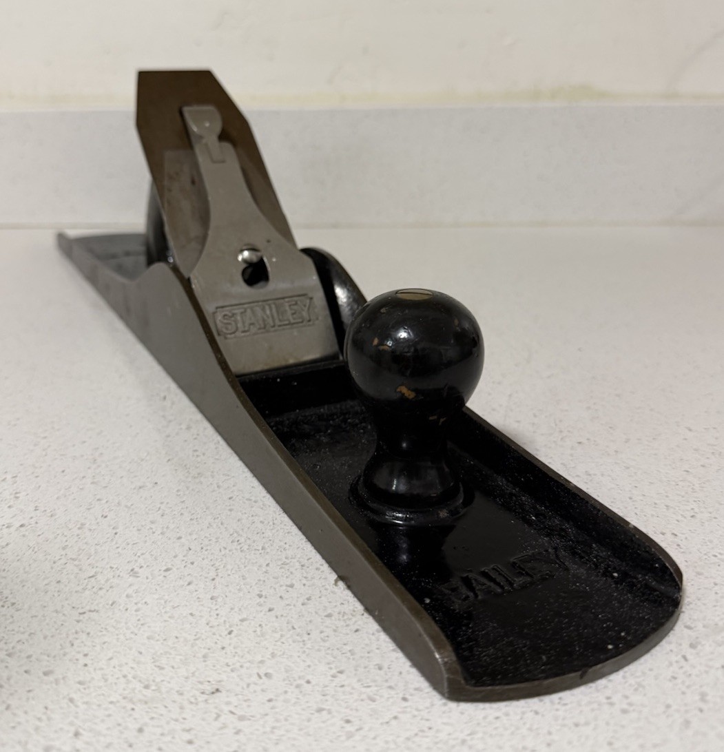 Vintage STANLEY NO. 7 BAILEY wood working carpenters tool PLANE bottom