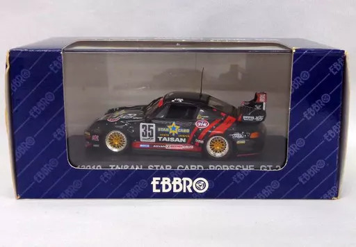 1/43 Taisan Star Card Porsche GT-2 JGTC Sugo #35 Black Red Diecast Model