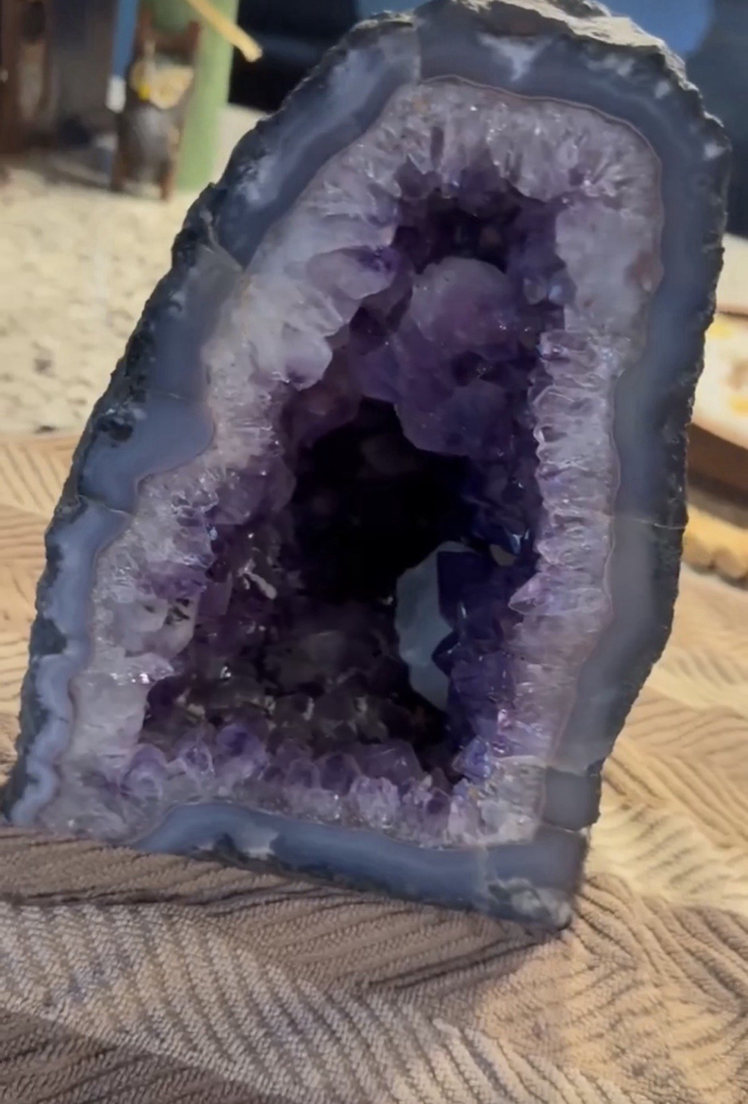 Beautiful Amethyst Geode (13 pounds)