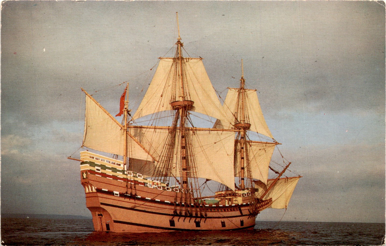 September 6th, 1620, Southampton, England, Mayflower, Provincetown Postcard September 6th, 1620, Southampton, England, Mayflower, Provincetown Postcard