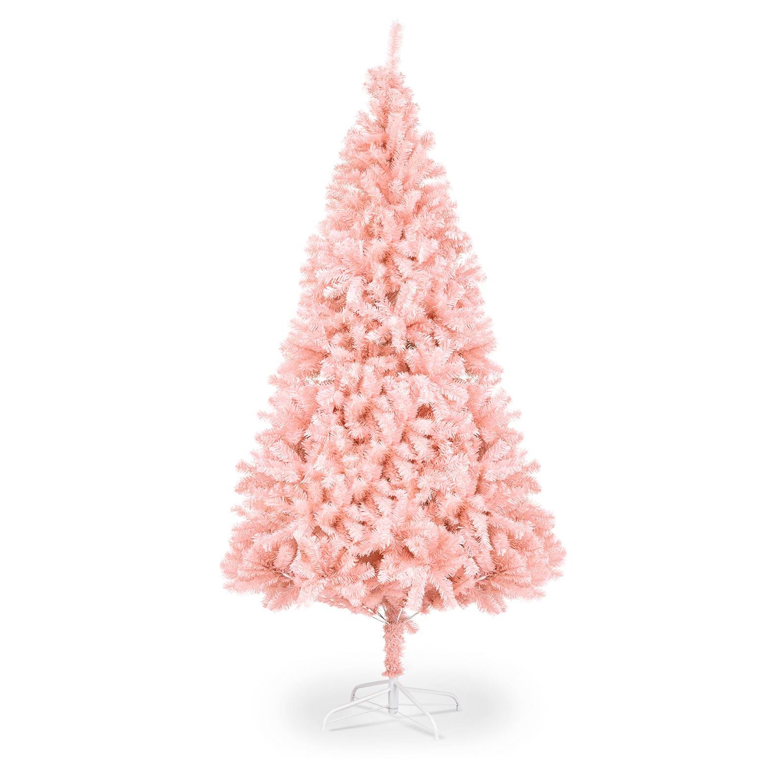 7ft 1400 Branch PVC Branch Iron Bracket Christmas Tree Pink