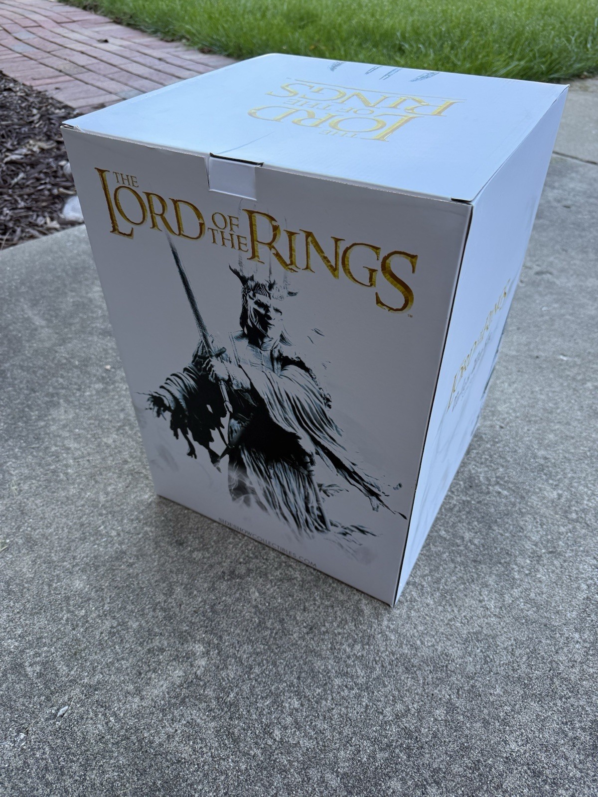  Sideshow LOTR Twilight Witch-King Statue EMPTY BOXES ONLY #2002031