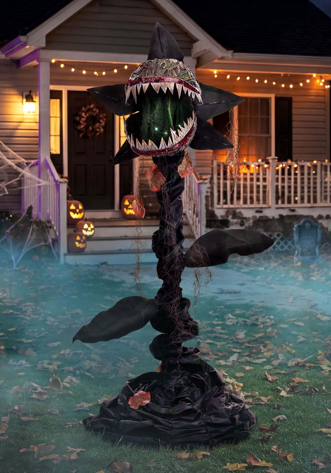 5FT Animatronic Gnashroot the Carnivorous Plant Halloween Decoration 2026