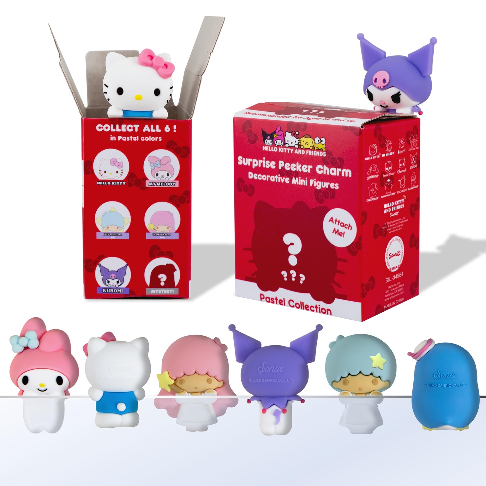Sonix x Sanrio Hello Kitty Peekers Pastel Series Blind