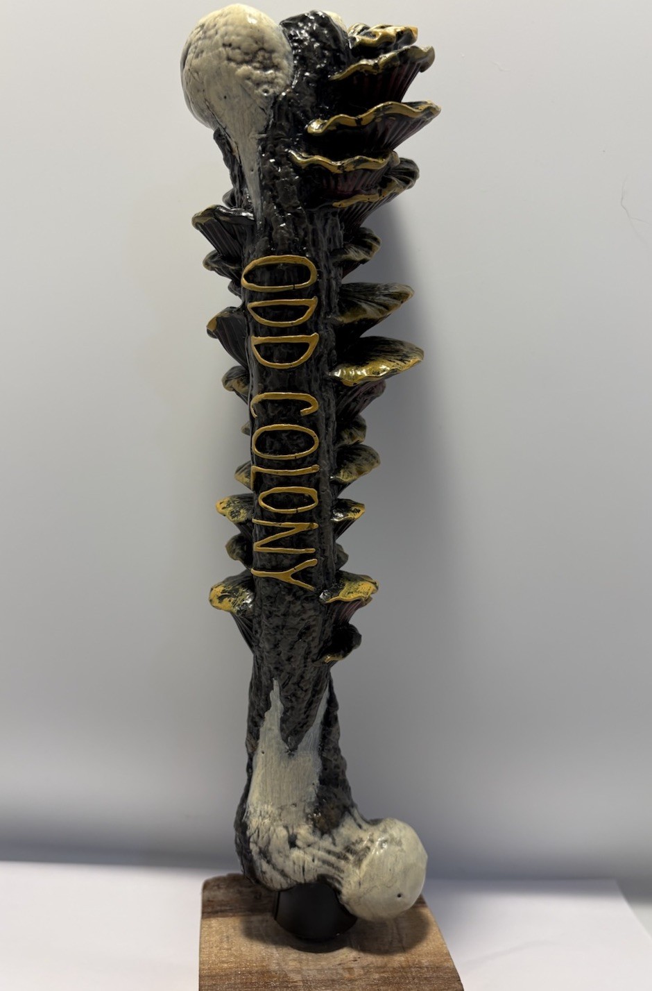 Beer Tap Handle Odd Colony Beer Tap Handle Rare Figural Bone Beer Tap Handle