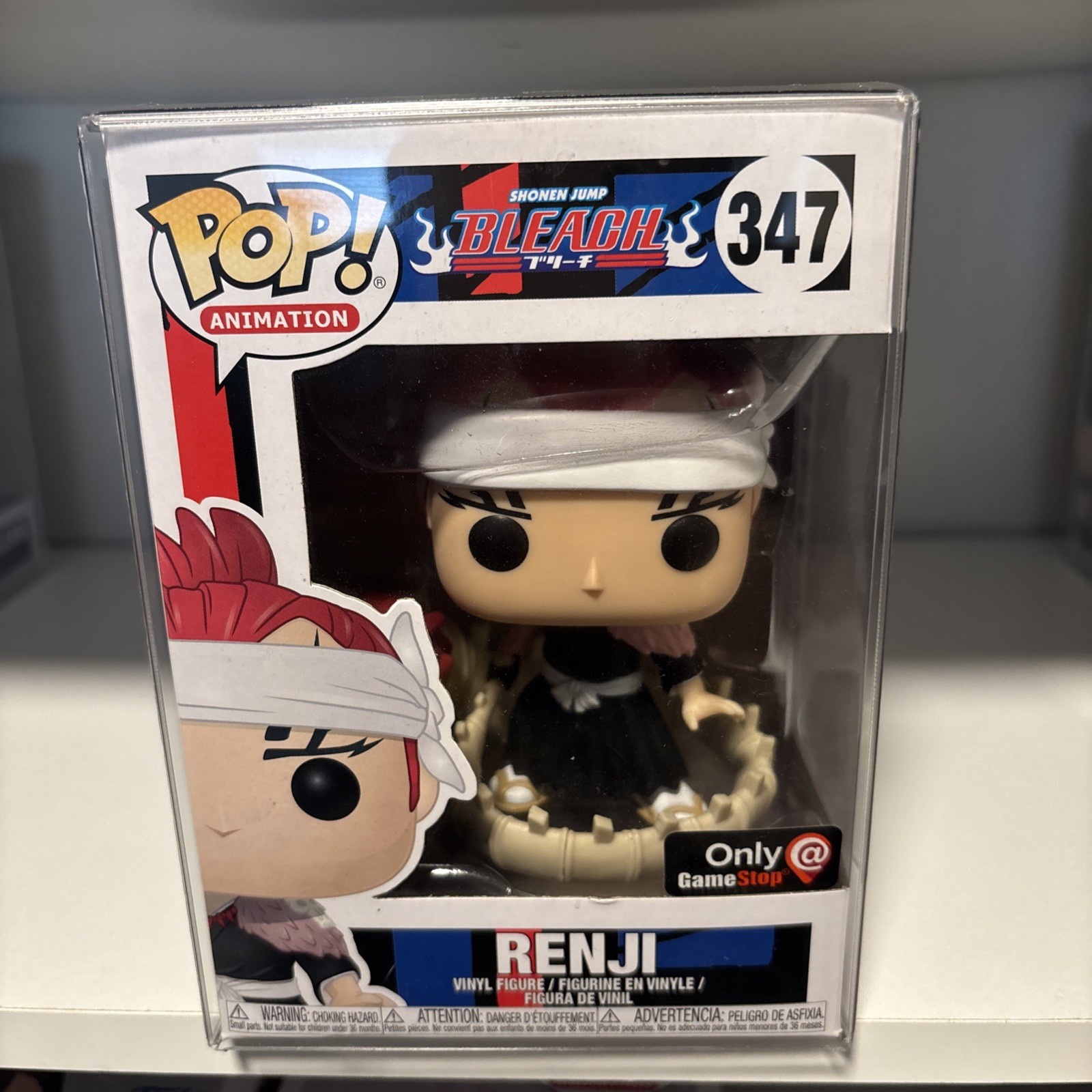 Funko Pop Bleach Renji Abarai #347 GameStop Exclusive Bankai