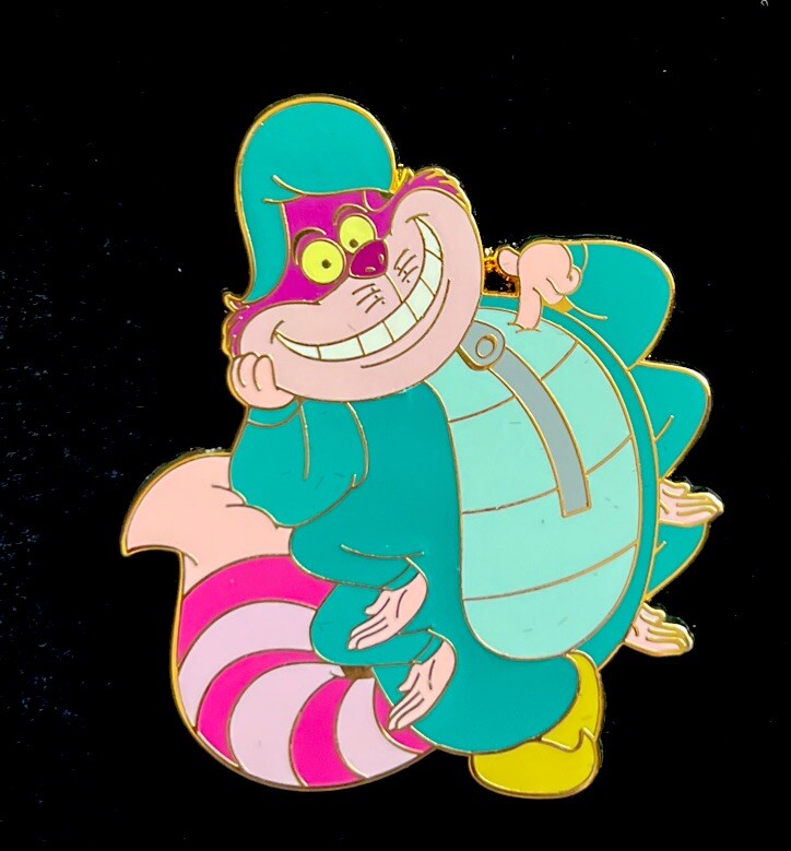 DISNEY SHOPPING CHESHIRE CAT CATERPILLAR ALICE IN WONDERLAND LE 250 PIN RARE