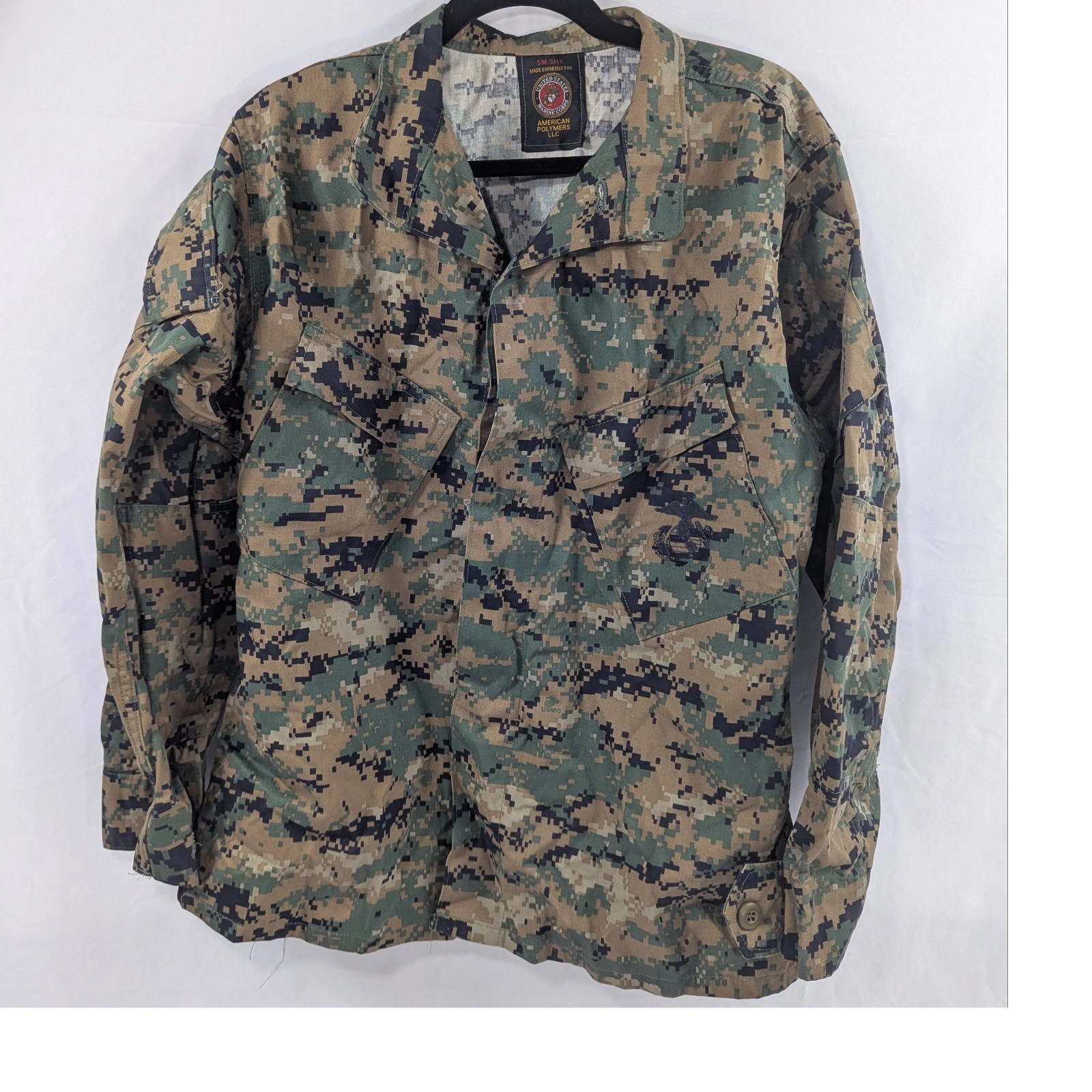 Small Short - US Marine Corps MCCUU Woodland Marpat Blouse Jacket USMC Military