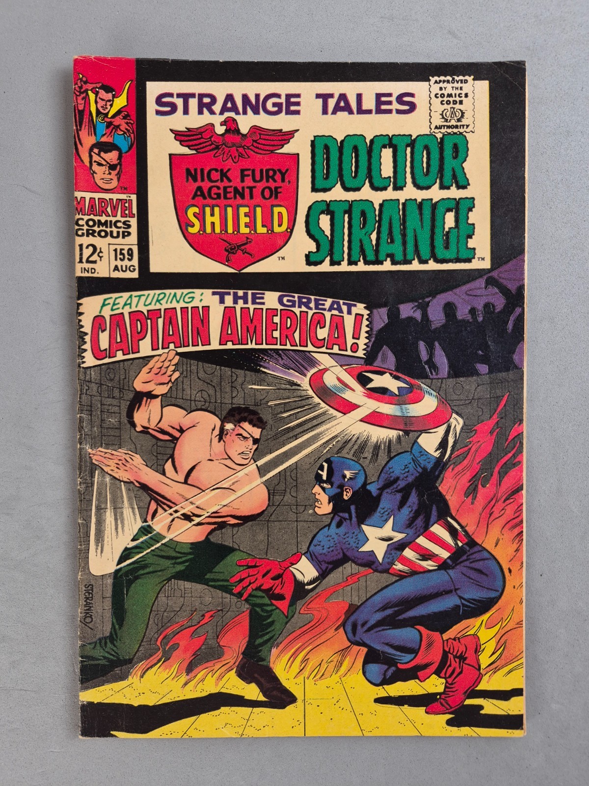 Strange Tales #159 (1967) 1st Contessa Valentina Jim Steranko 5.5 FN-
