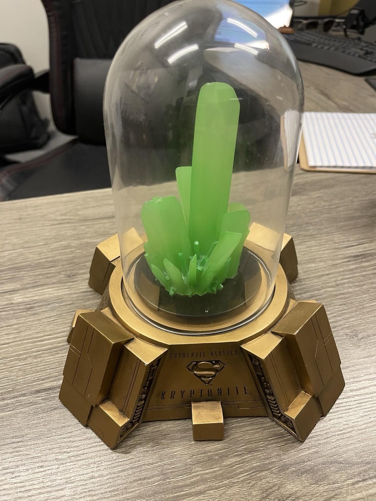 DC Direct Superman Kryptonite Authentic Replica Limited Edition low #330/1100