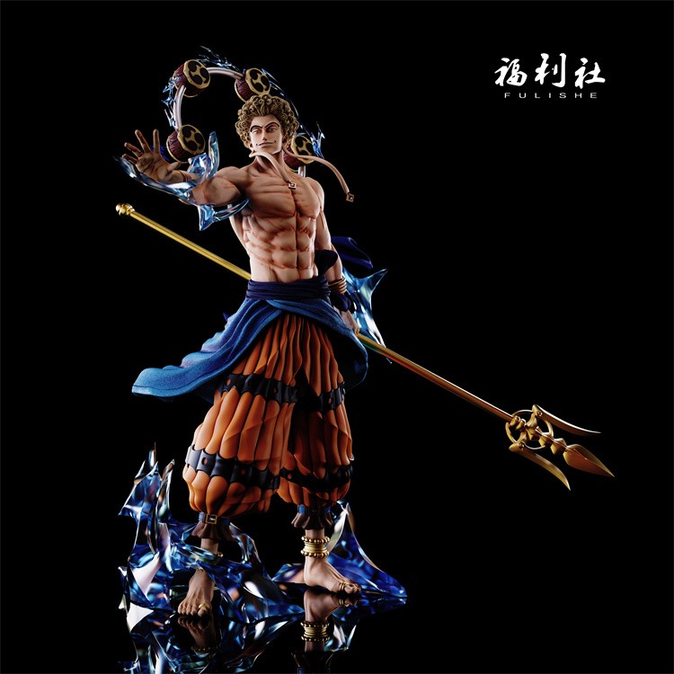 FULISHE Studio One Piece POPMAX Lightning Enel GK Resin Painted Statue Preorder