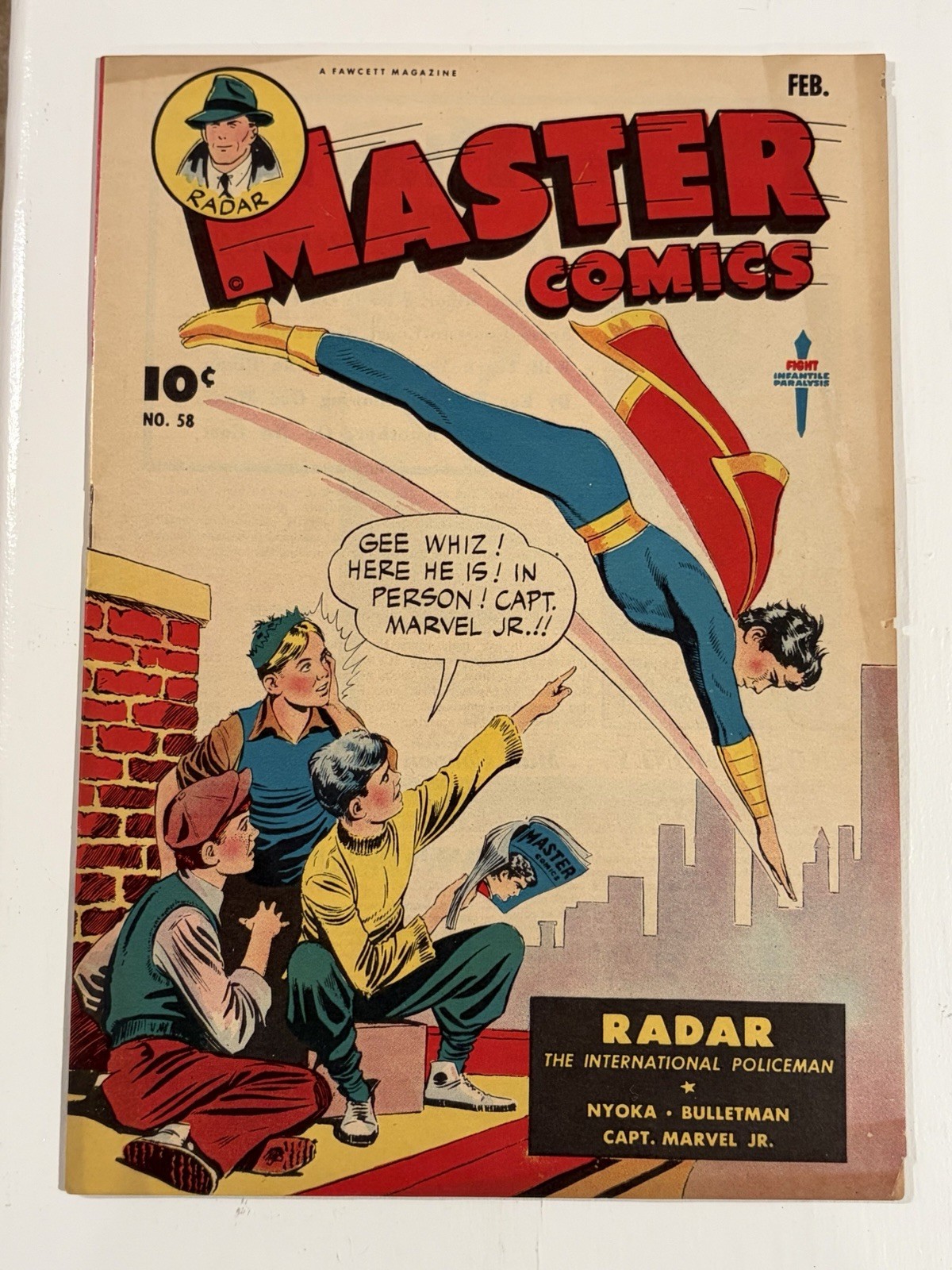 Master Comics #58/Golden Age Fawcett Comic Book/FN