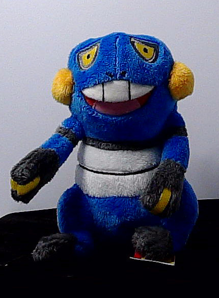 Pokemon Croagunk Mini Plush NWT Stuffed Toy Diamond Pearl Sinnoh Collectible