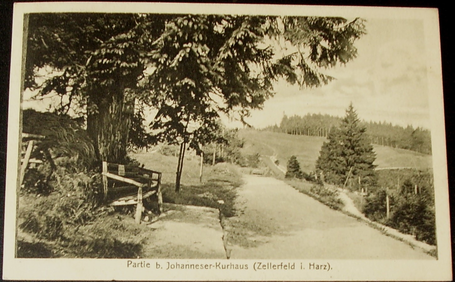 Clausthal-Zellerfeld Harz 1915 lot at Johanneser Kurhaus Goslar