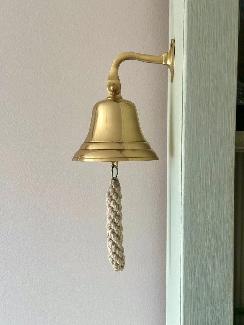 Brass Ship Bell 4\