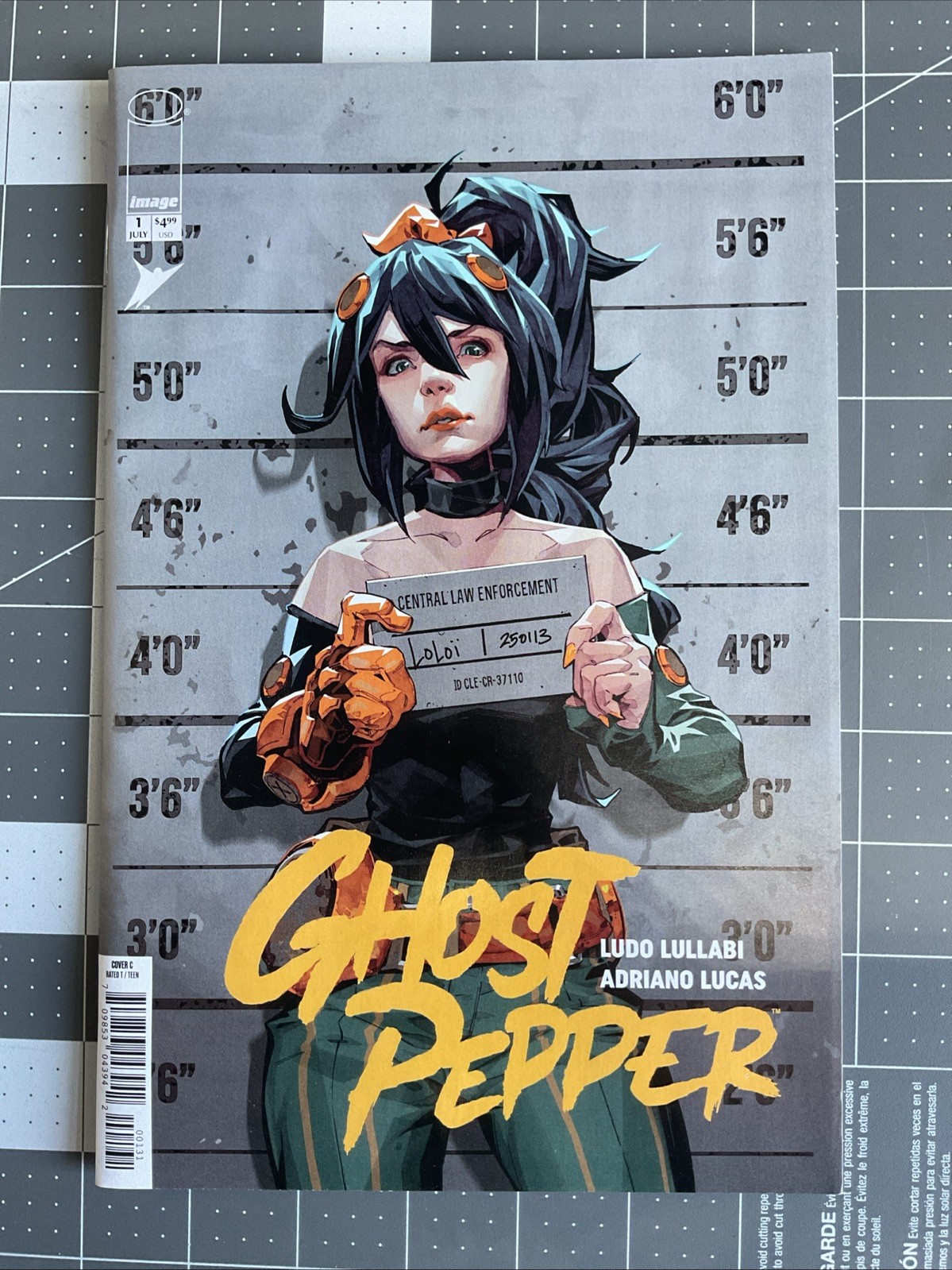 GHOST PEPPER #1 / 1:10 KAEL NGU VARIANT- LUDO LULLABI- IMAGE COMICS / NM