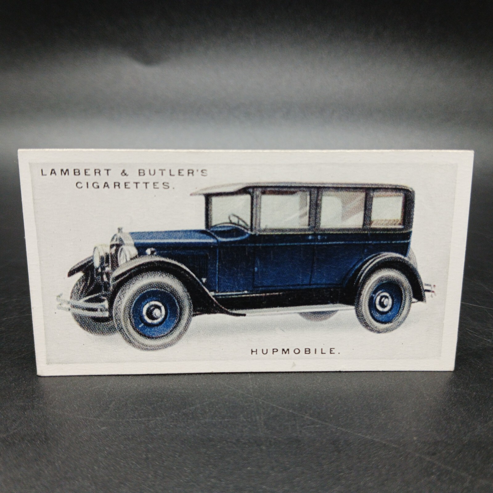 1926 Lambert Butler Antique Classic Motor Cars #27 Hupmobile Cigarette Card