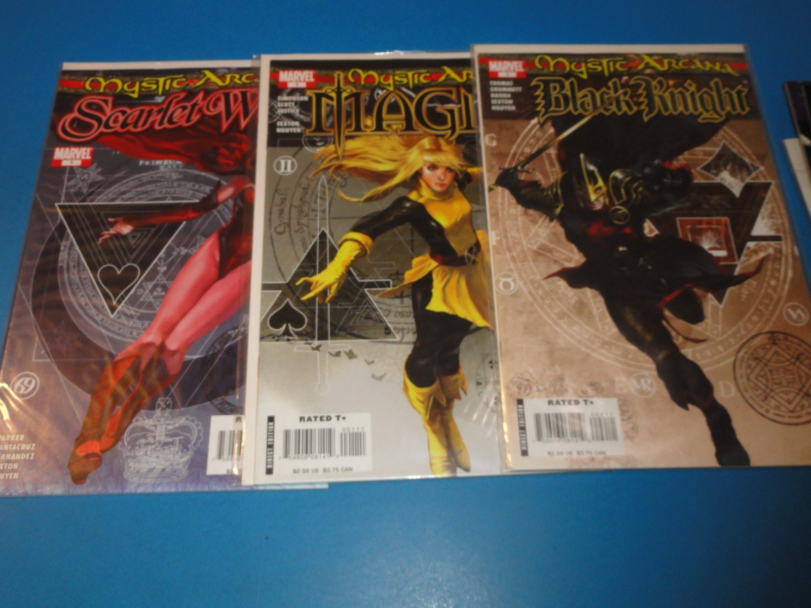 Mystic Arcana lot of 3 Fine to VF+ Beauties Avengers Wow z