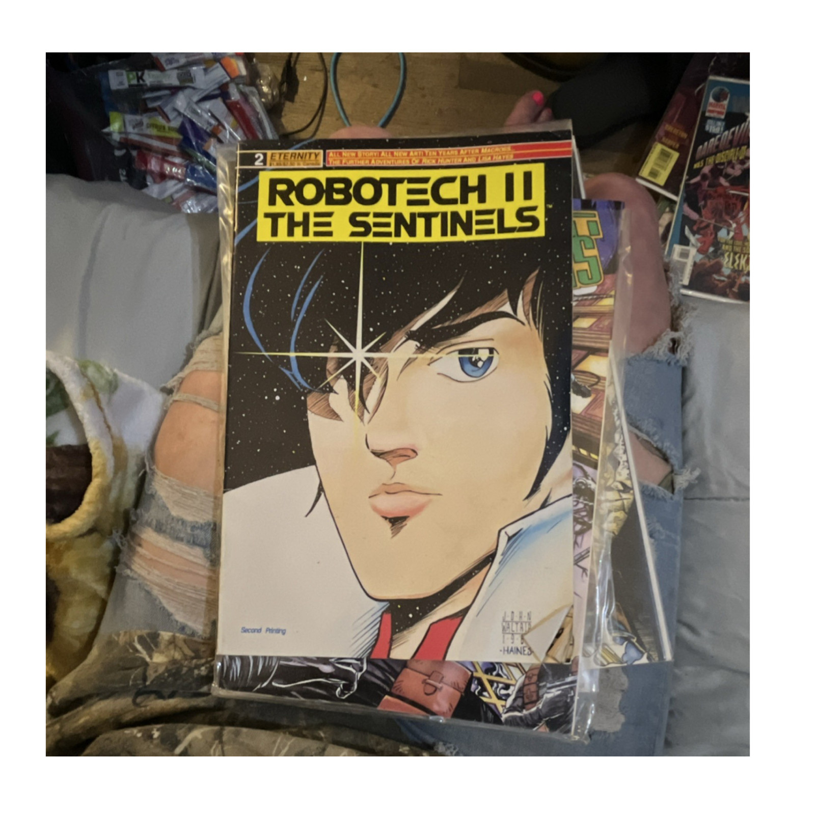 Eternity Comics Robotech II: The Sentinels #2 Copper Age Second Printing Color