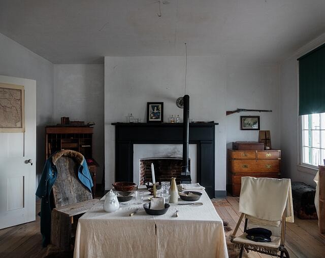 Photo:Fort Laramie National Historic Site Barracks Interior Wyoming 2015