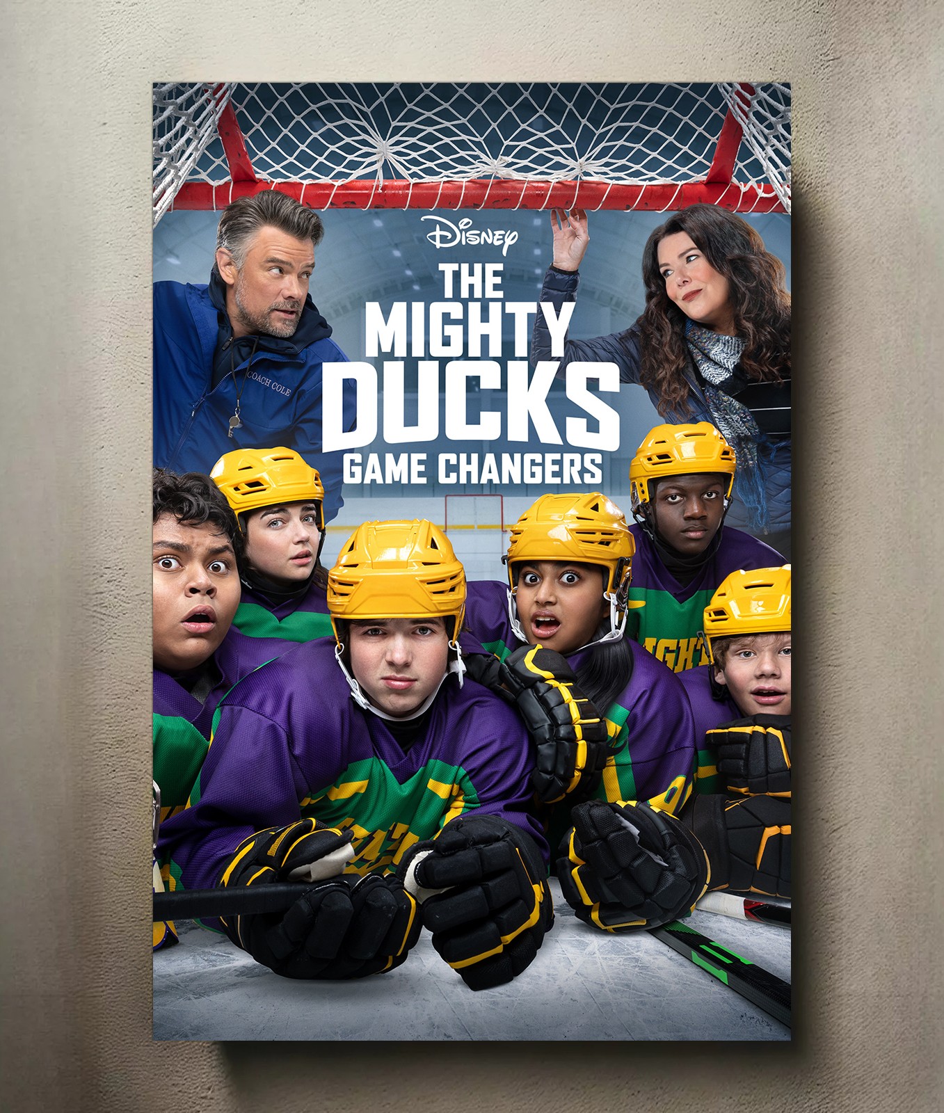 The Mighty Ducks: Game Changers 8x12 Metal TV Show Poster Sign