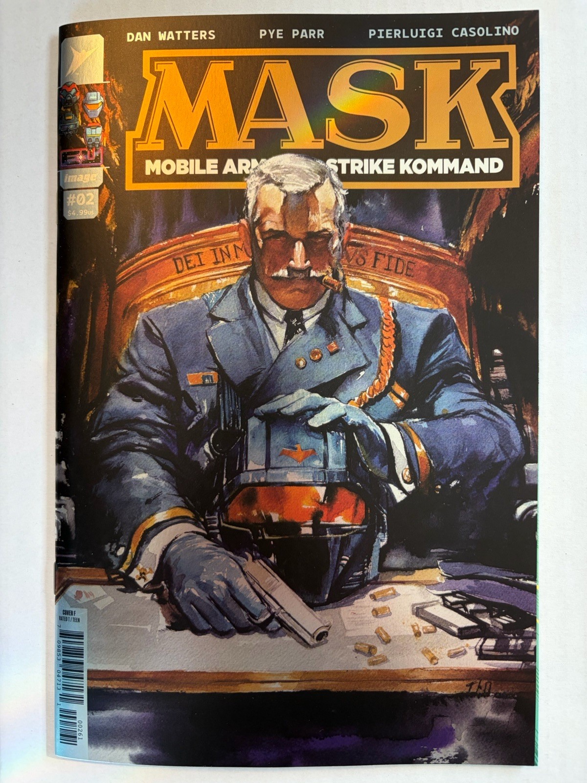 M.A.S.K. #2 COVER F (1:100) ITO FOIL VARIANT COVER IMAGE COMICS - SKYBOUND