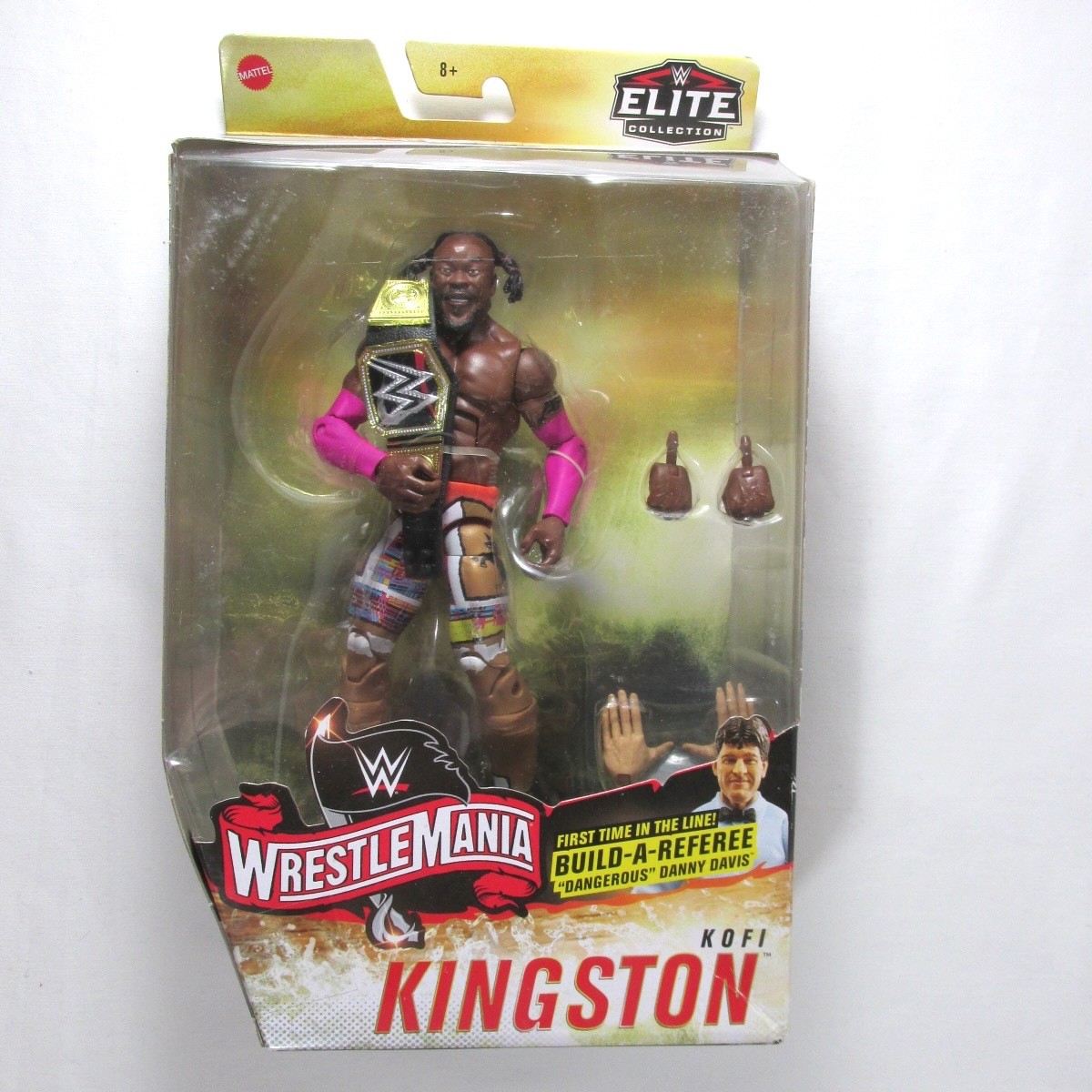 Mattel Kofi Kingston Elite Series Wrestlemania 36 WWE Wrestling Figure New