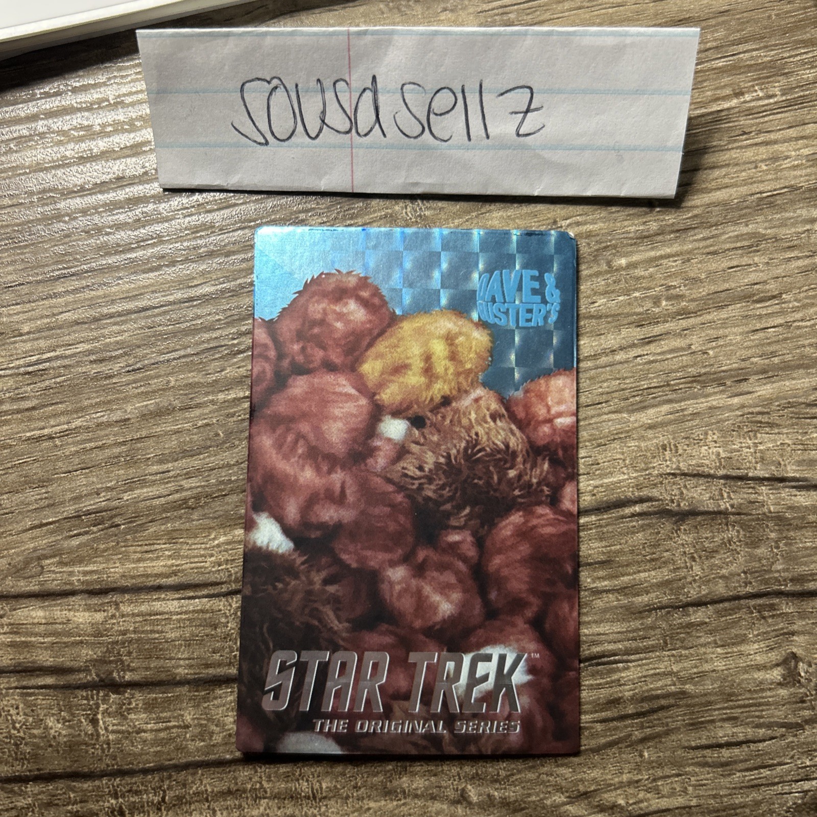Dave And Busters Star Trek Tribbles Card x1