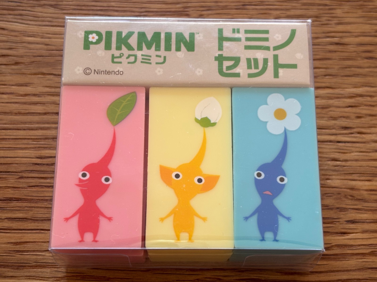 Pikmin Eraser Domino Set TAITO Prize Japan Official Nintendo Rare