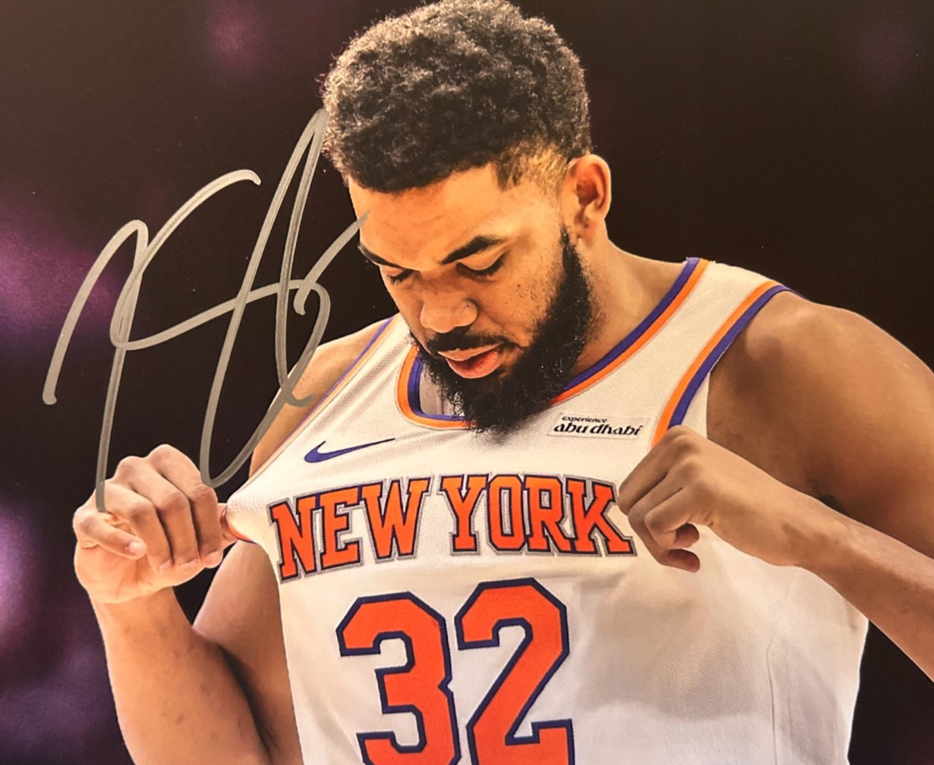 Karl-Anthony Towns Signed 8x10\