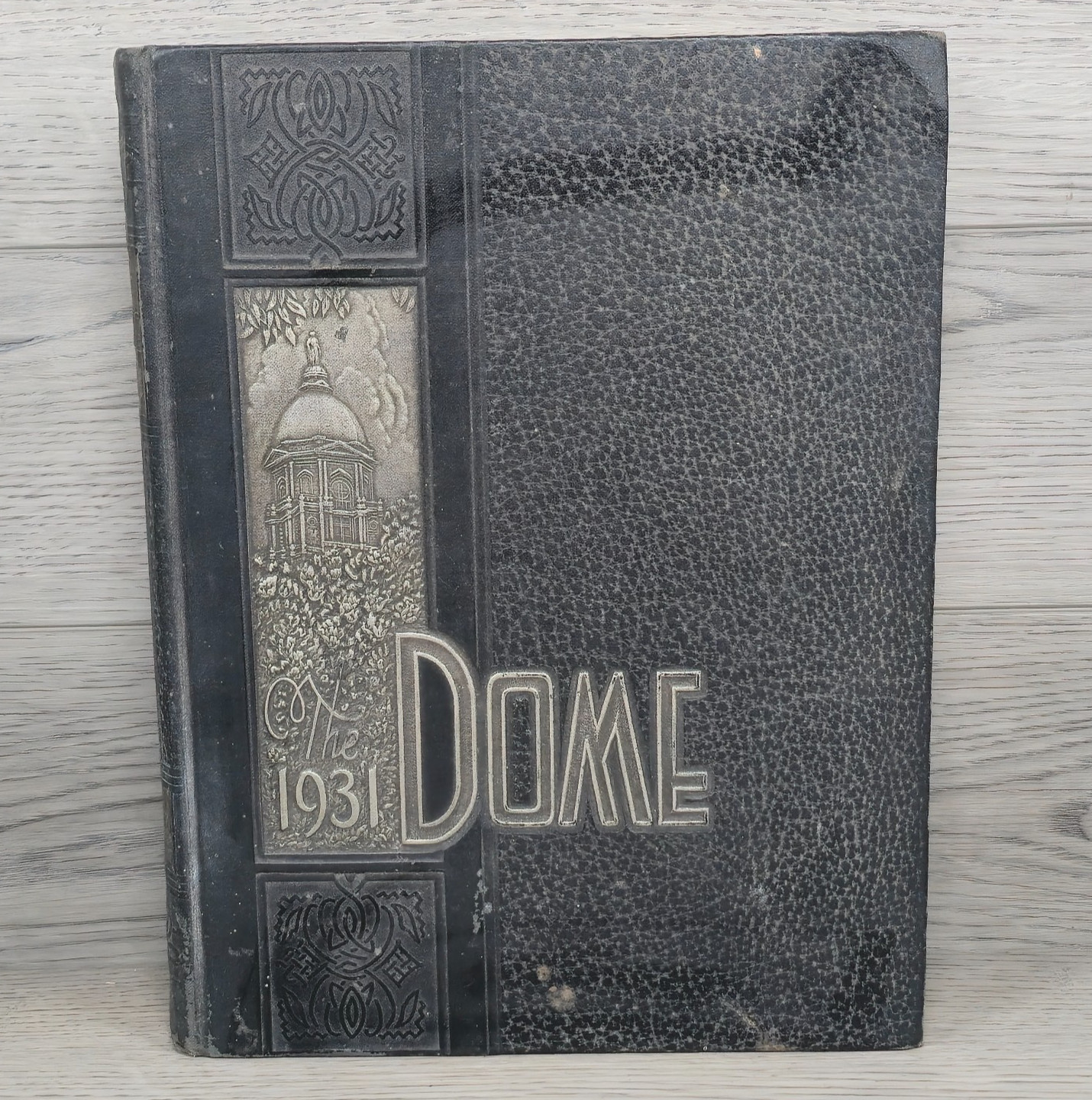 1931 University of Notre Dame Yearbook The Dome Knute Rockne Era UND Vintage