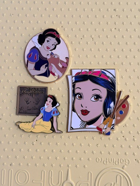 PALM/Disney Snow White Inspired 3 Pin Lot