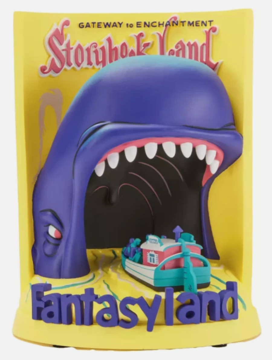 Disneyland Fantasyland Storybook Land Attraction Poster Light-up Figure New