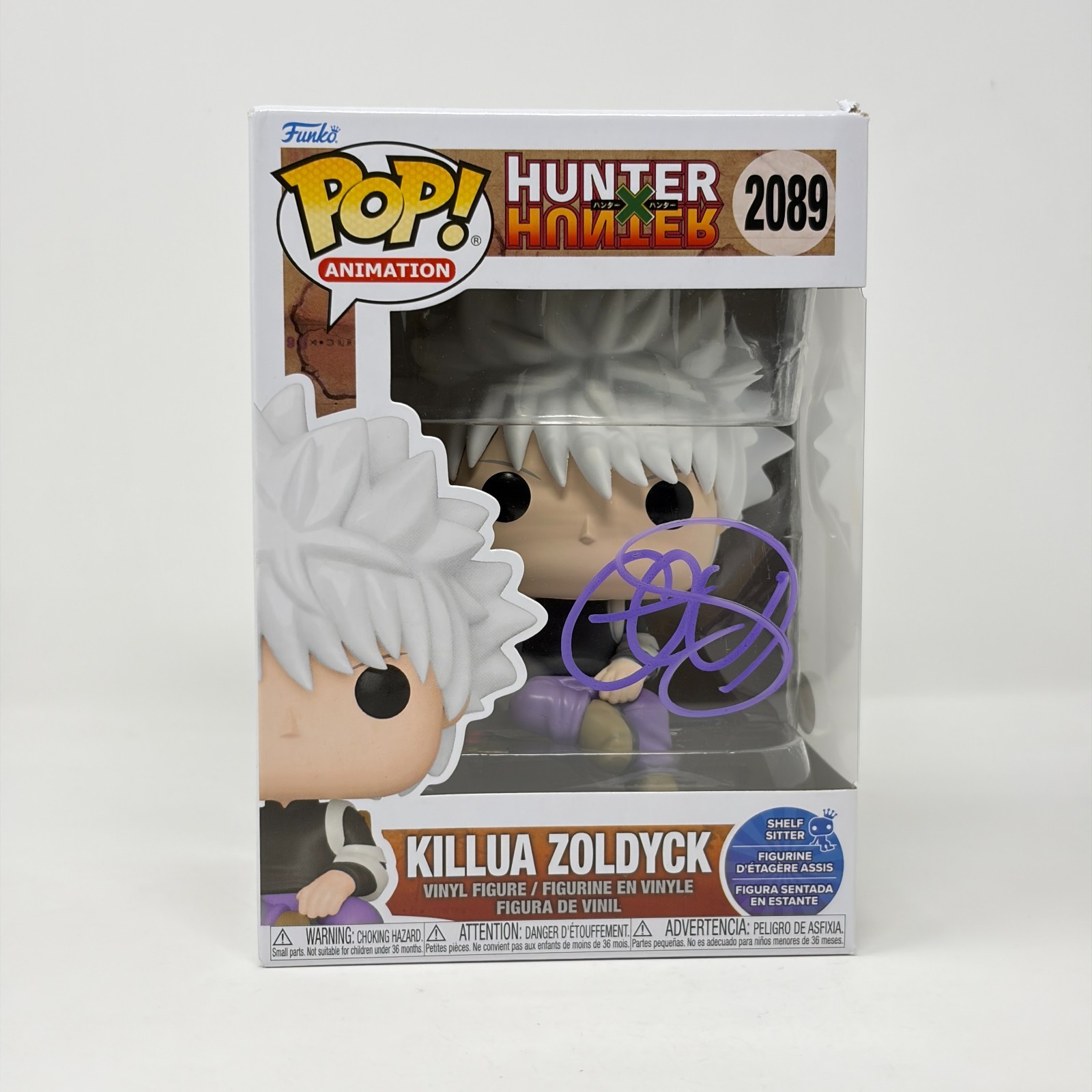 Cristina Vee Hunter X Hunter Killua Zoldyck #2089 Signed Funko Pop JSA Certified