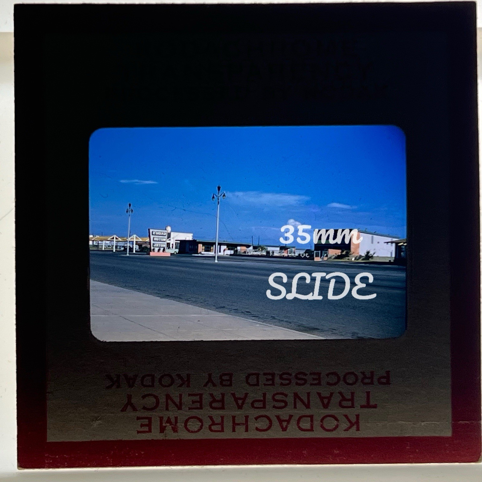 35mm Slide Photo Gaido’s Motor Hotel Galveston Texas 1950s