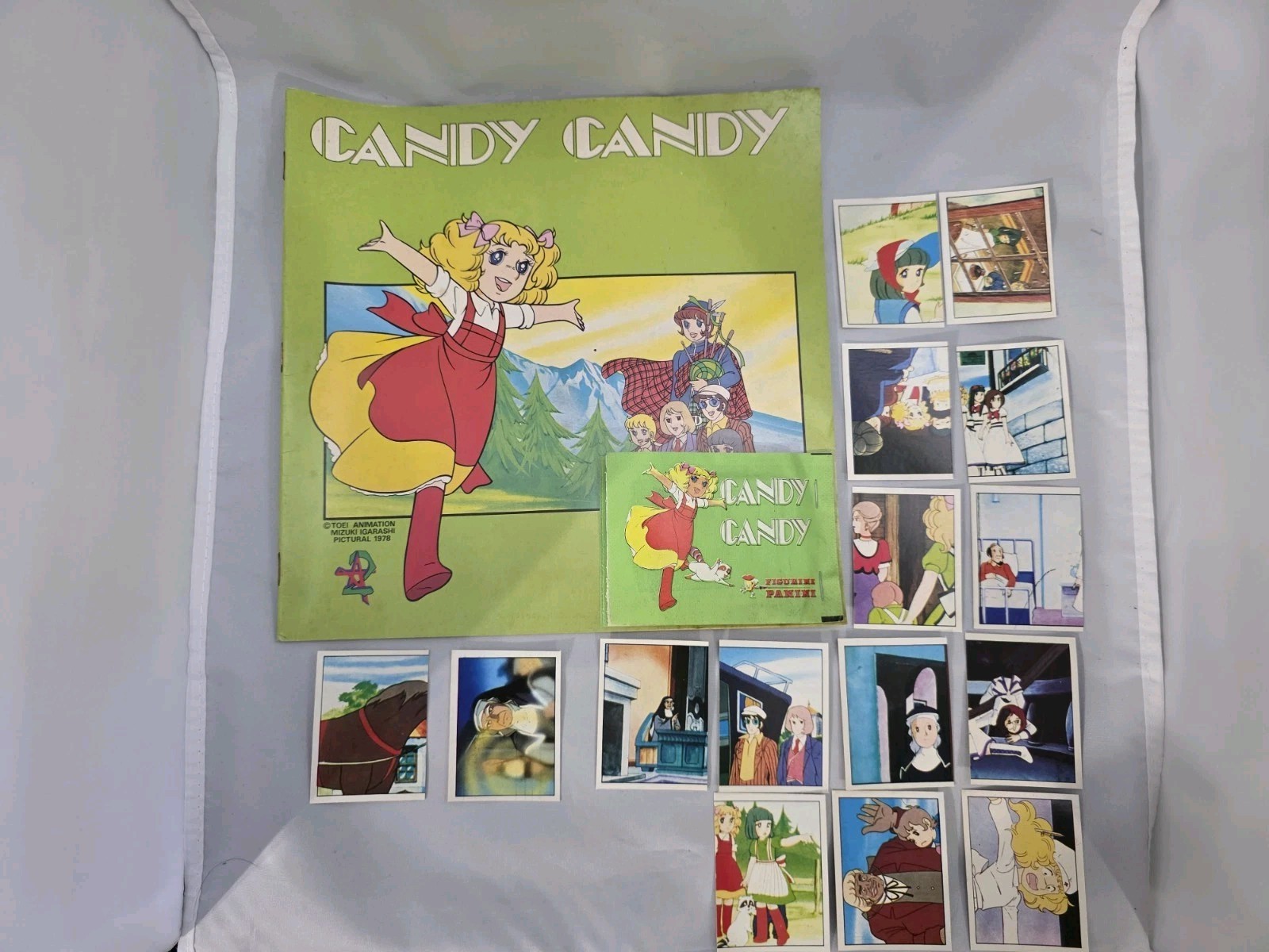 Vintage 1978 Figurine Panini CANDY CANDY Sticker Album Empty Store Promo?