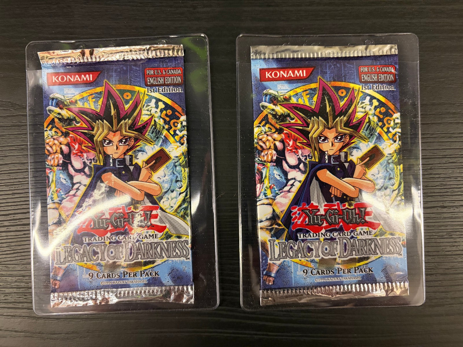 1x YuGiOh Legacy Of Darkness Booster SEALED 1st Edition 1st Edition new original packaging