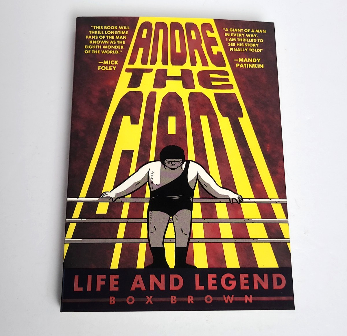 Andre the Giant: Life and Legend by Box Brown (Graphic Novel)