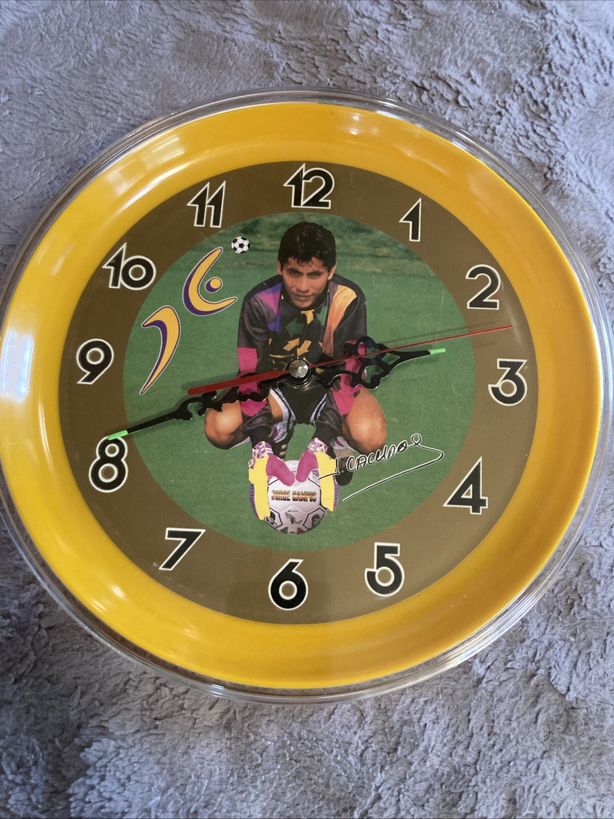 Jorge Campos Wall Clock Rare