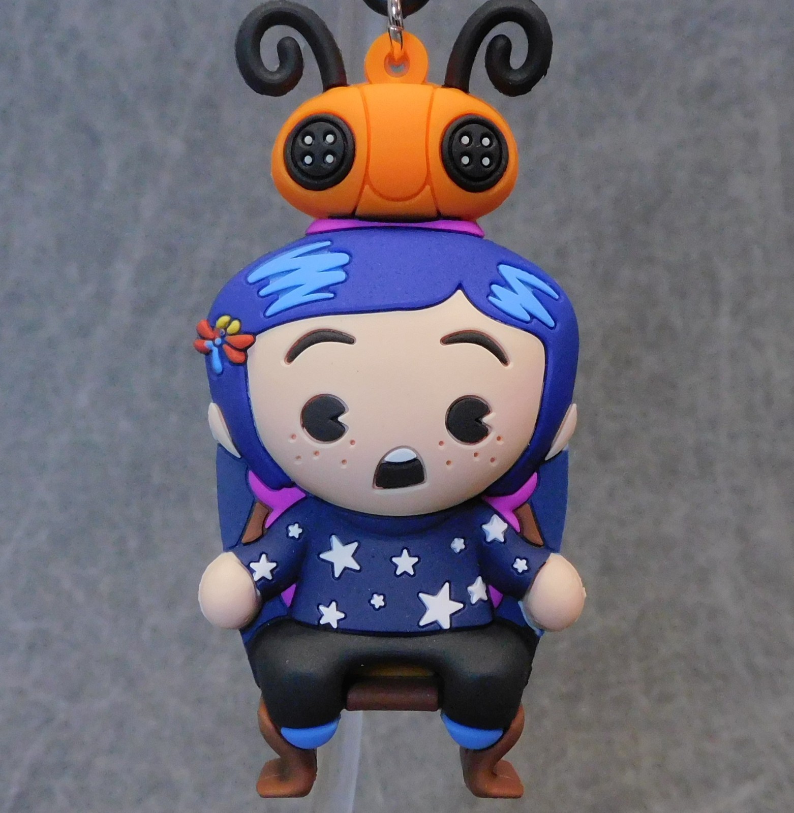 Coraline NEW * Beetle Chair Clip * Blind Bag Series 5 Key Chain Monogram