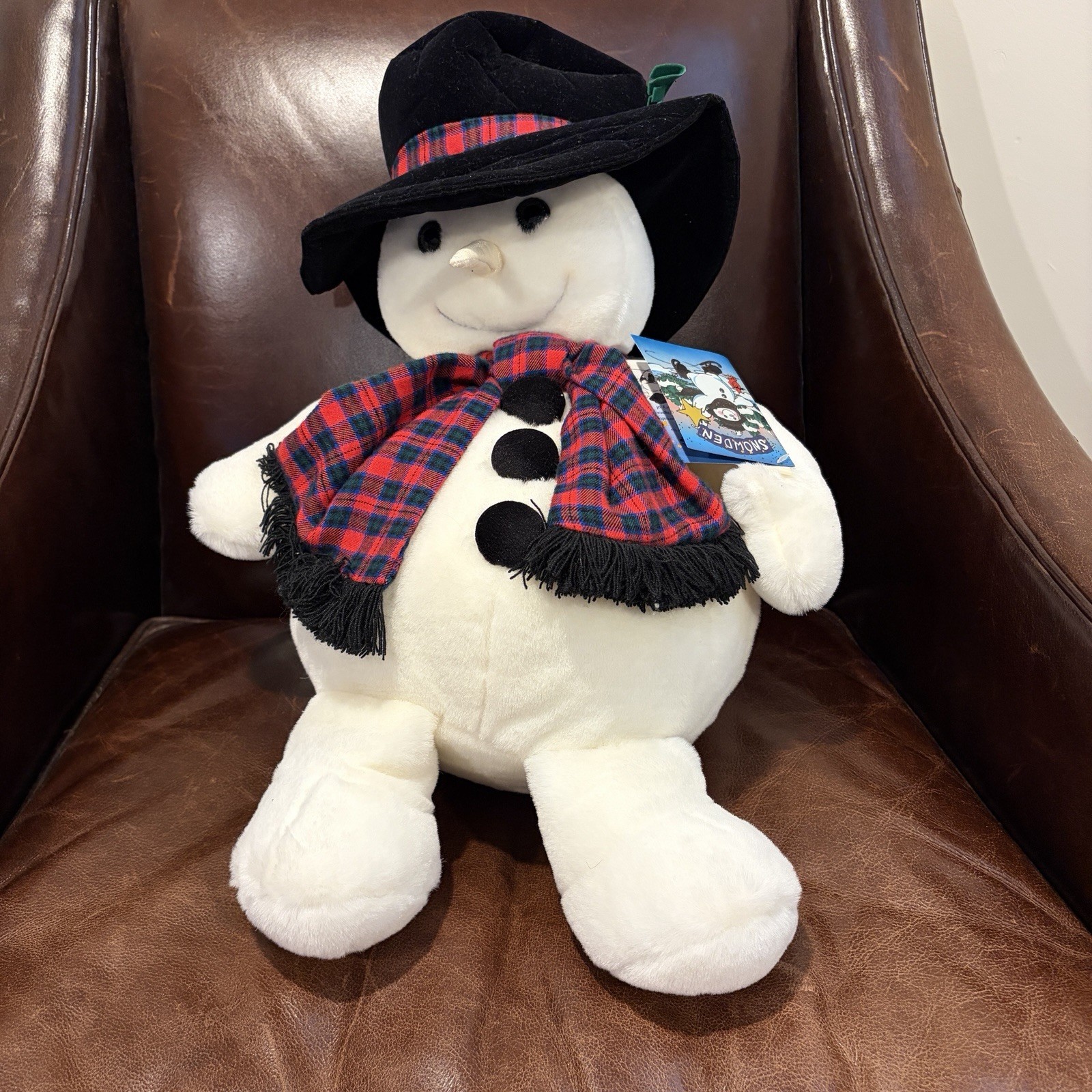 Vintage Christmas 1997 SNOWDEN Plush 22