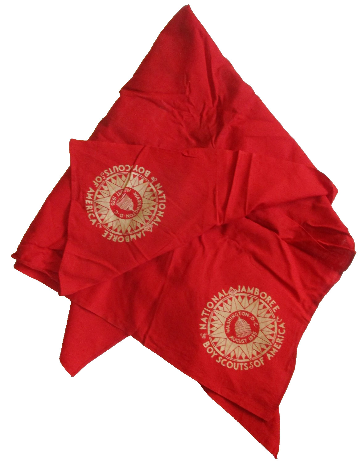 vintage BSA 1935 Jamboree Neckerchief Kerchief Bandana