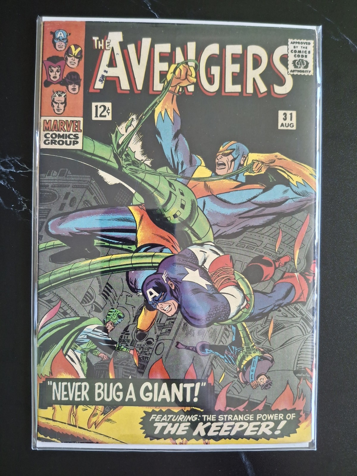 Avengers 31 Marvel Comics 1966 High Grade