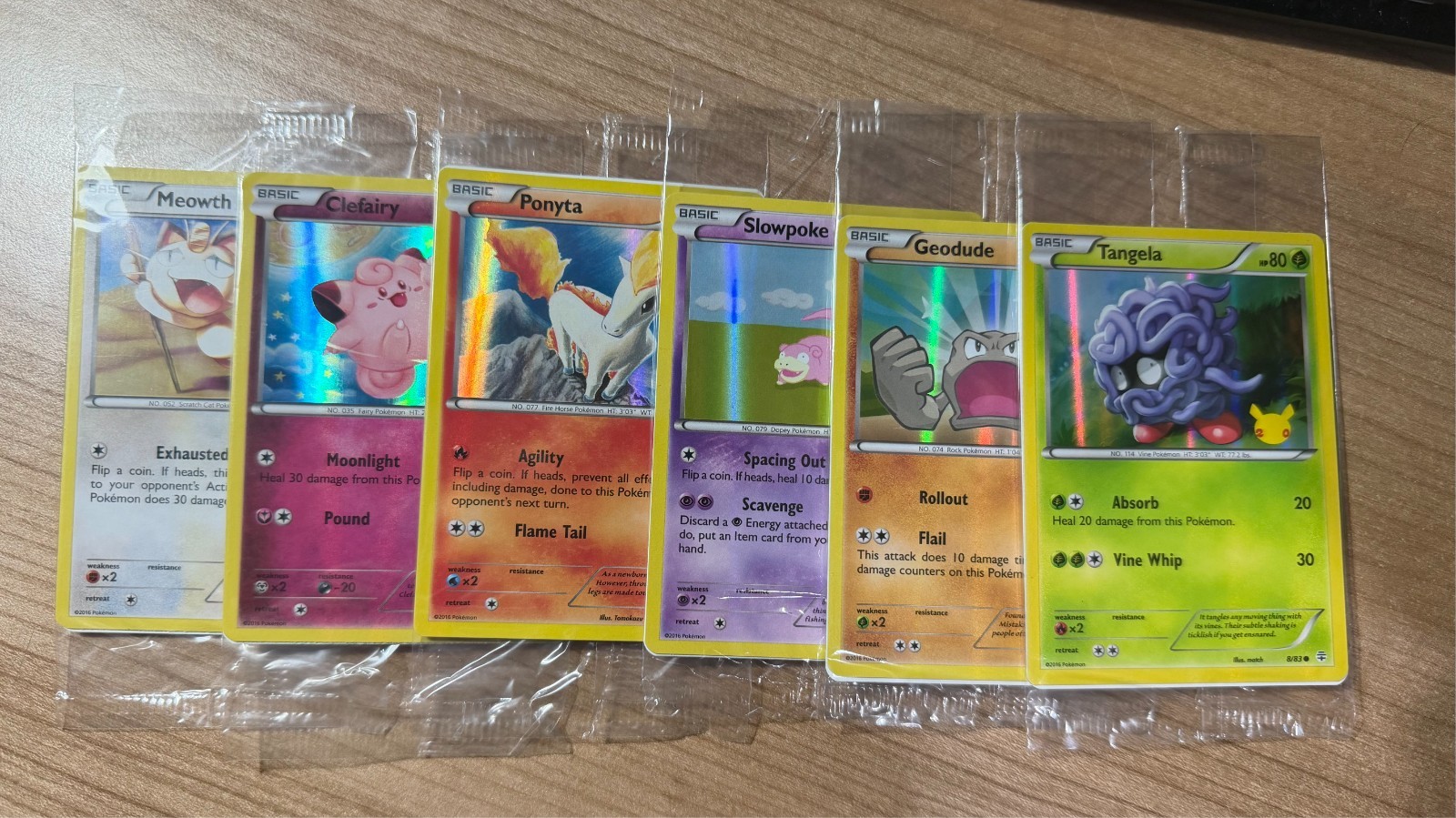 Pokémon TCG XY Generations 20th Anniversary Sealed Promo Bundle