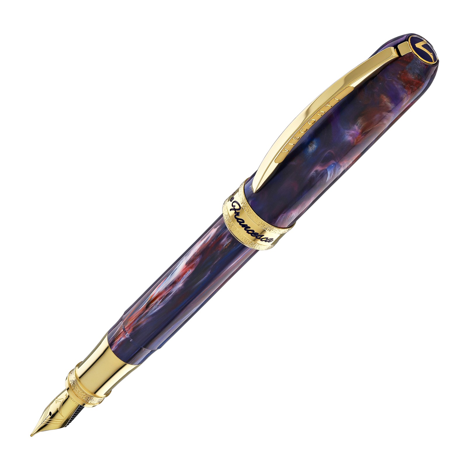 Visconti Comedia Fountain Pen in Paolo & Francesca - Fine Point - NEW in Box