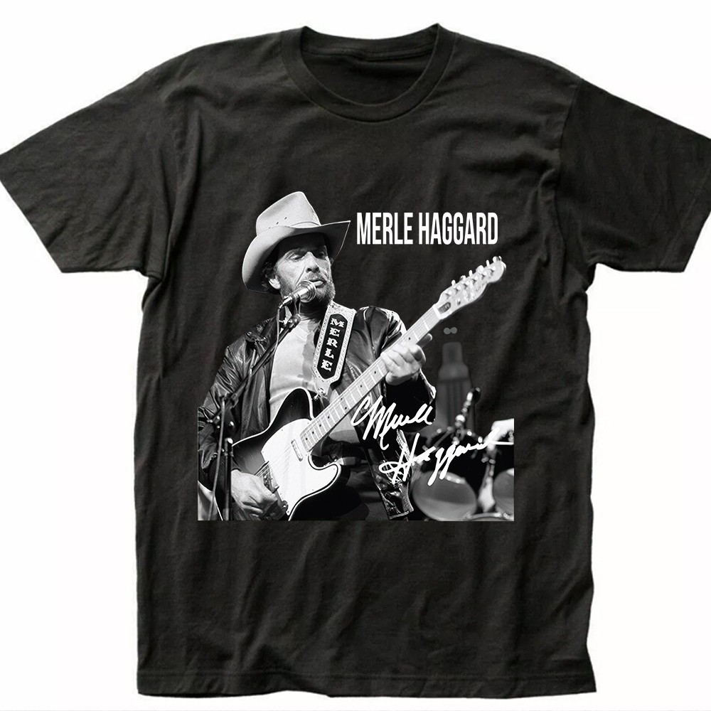 Vintage Merle Haggard Gift For Fans Unisex S-5XL Shirt 13D950