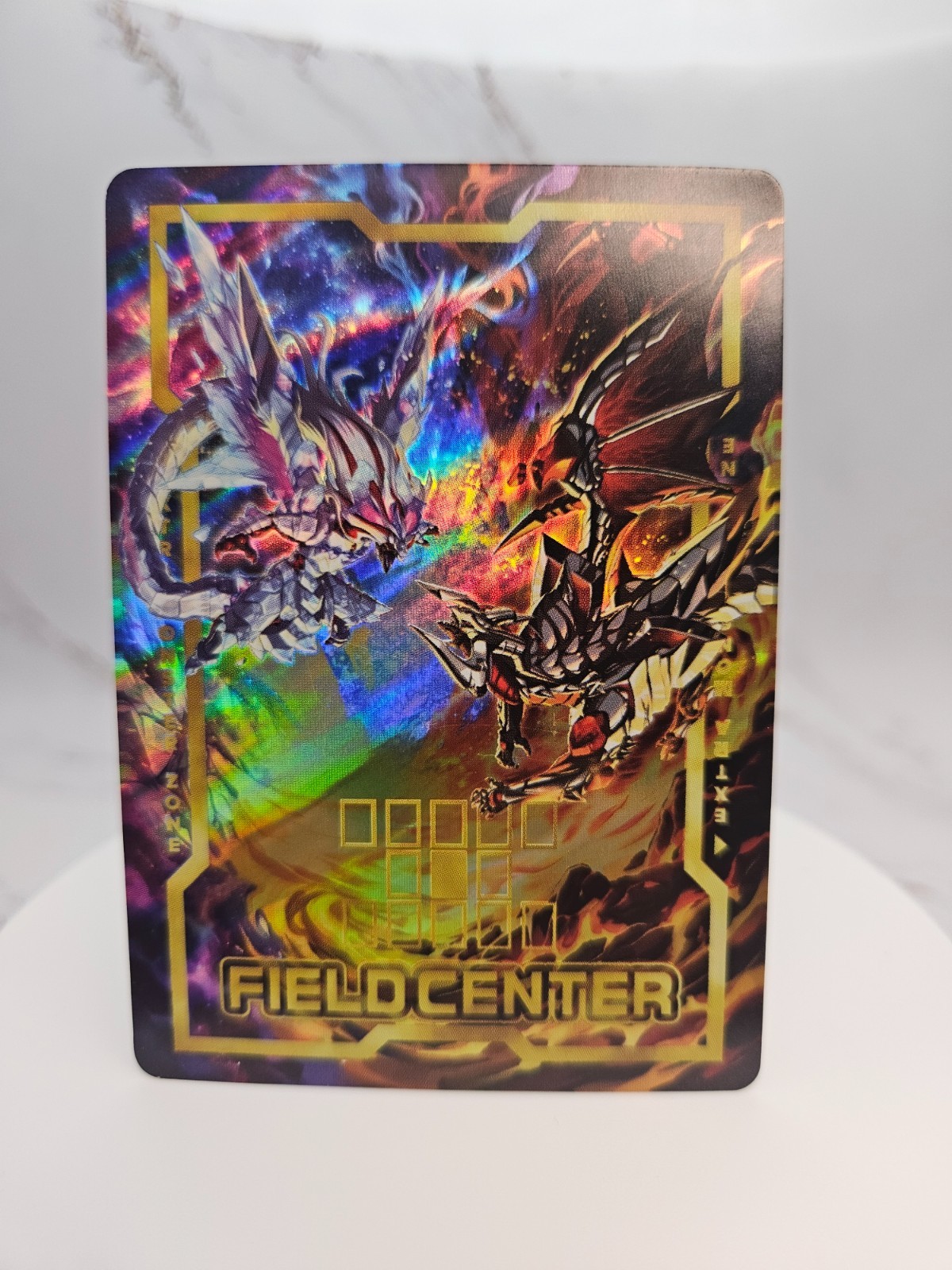 Branded Fusion: Yugioh Field Center Holographic Mirrorjade Lubellion