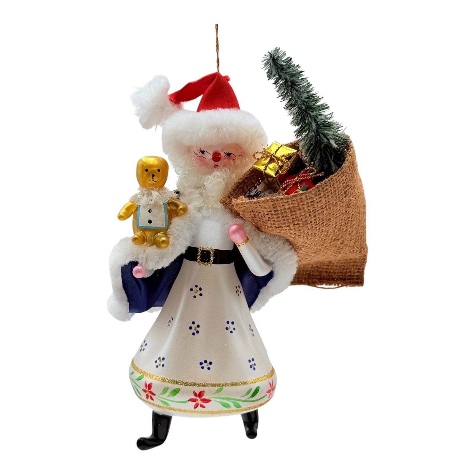 Christopher Radko Italian With Toys and Bears Santa 98-063-0